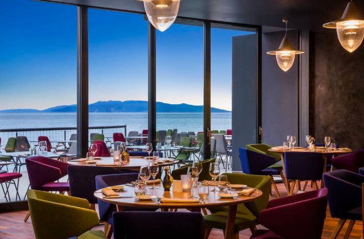 Michelin-recognised restaurant interior at Hotel Navis.