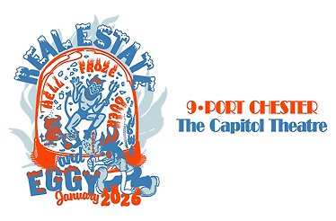 Promotional banner for Eggy & Real Estate.