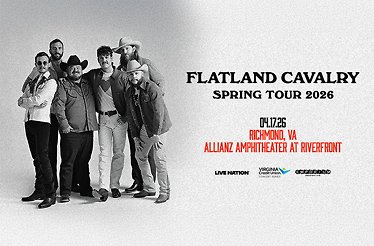 Promotional banner for Flatland Cavalry Spring Tour 2026.