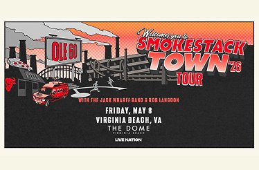 Promotional banner for Ole 60: Smokestack Town Tour.