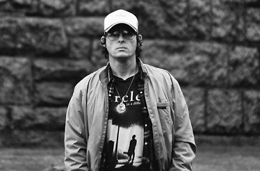 Promotional black and white photo of music artist Stephen Wilson Jr.