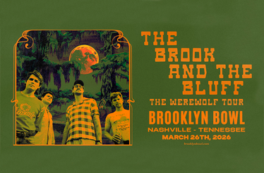 Promotional banner for The Brook & The Bluff.