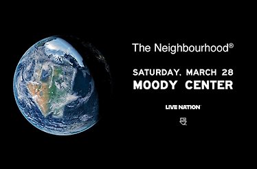 Promotional banner for The Neighbourhood.