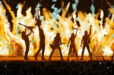 Promotional banner for Trans-Siberian Orchestra.