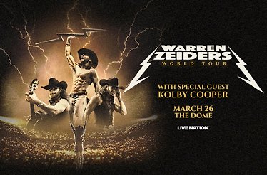 Promotional banner for Warren Zeiders.