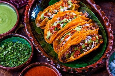 The Mexican local dish.