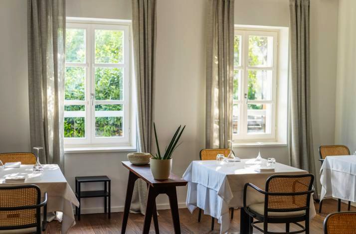 Elegant interior of restaurant Boskinac