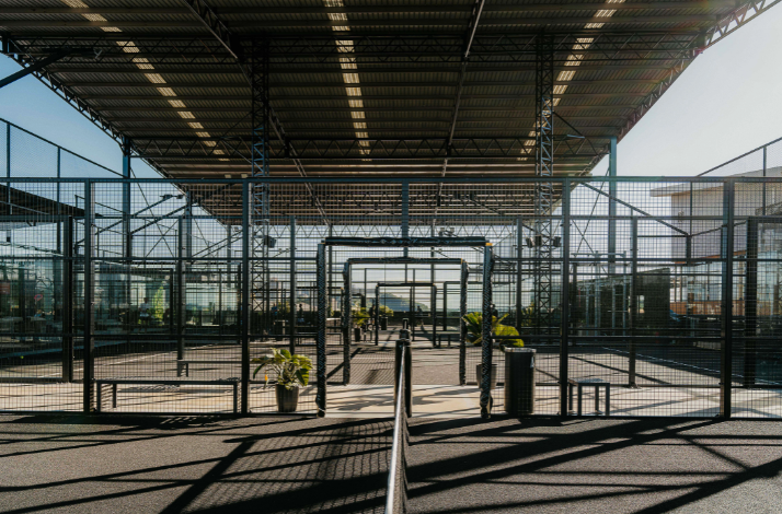 Outdoor court of Ascaro Padel & Social Club in Malaysia