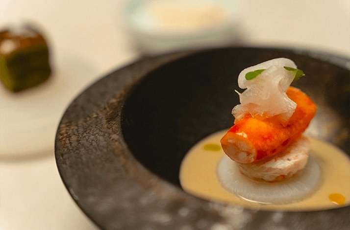 One of the amazing seafood dishes at ASU.