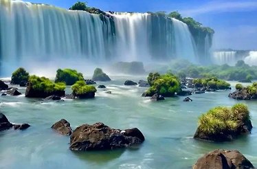 Iguazu Falls, a UNESCO World Heritage site