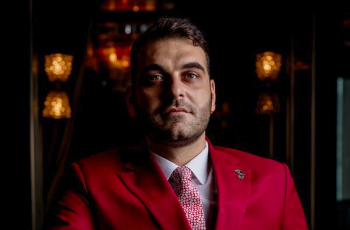 Gennaro Pucci, the visionary Bar Manager who leads the team at Qura Bar in Hong Kong.