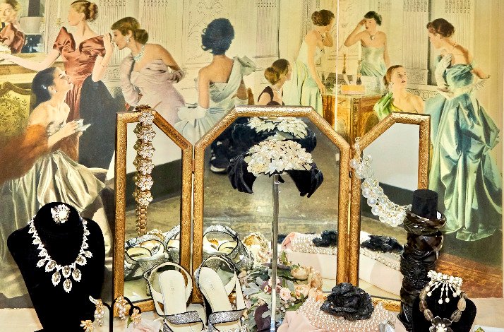 Vintage jewelry at The Way We Wore showroom.