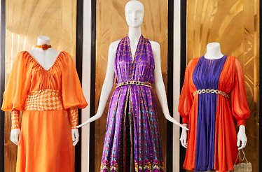 Three 20th-century pieces at The Way We Wore showroom.