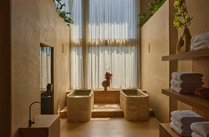 HUME bathroom interior.