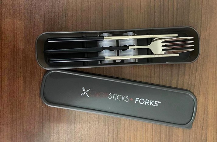 A custom Chopsticks+Forks set