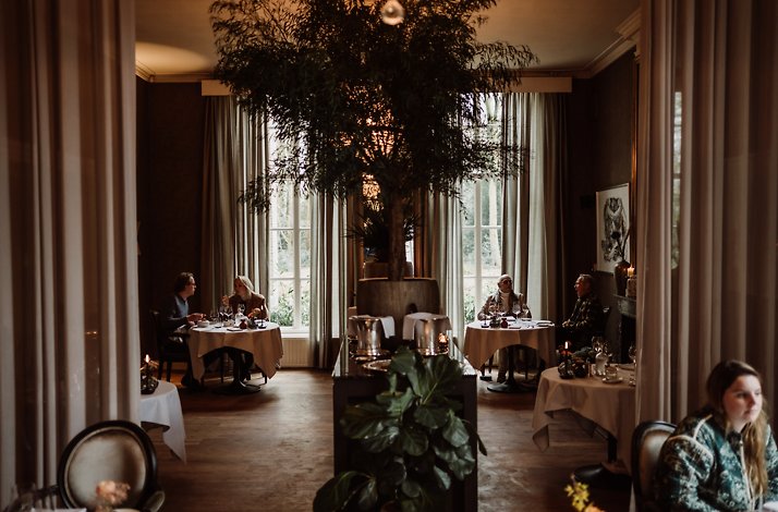 Interior of Châteauhotel De Havixhorst in the Netherland restaurants