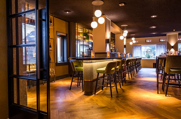 Bar at Hotel Parkzicht in Eindhoven.