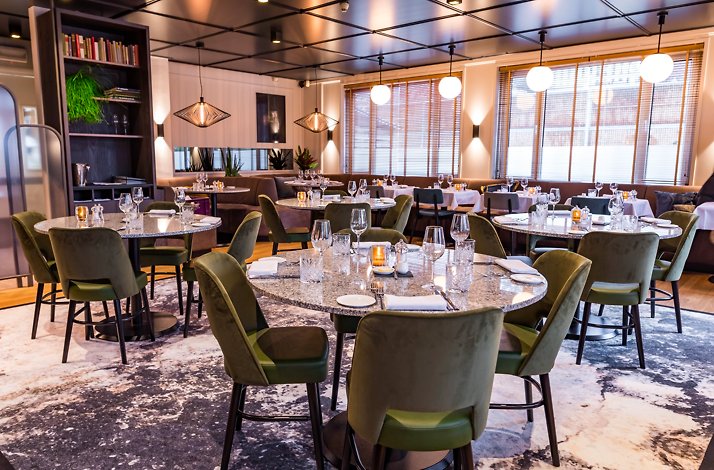 Restaurant at Hotel Parkzicht in Eindhoven.