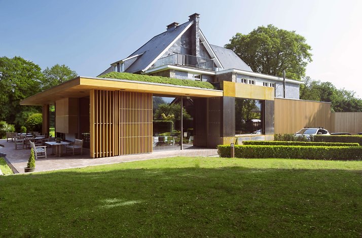 The exterior of Romantik Hotel Le Val d'Amblève 