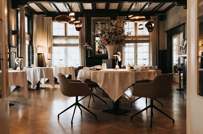 Interior of  't Lansink restaurant