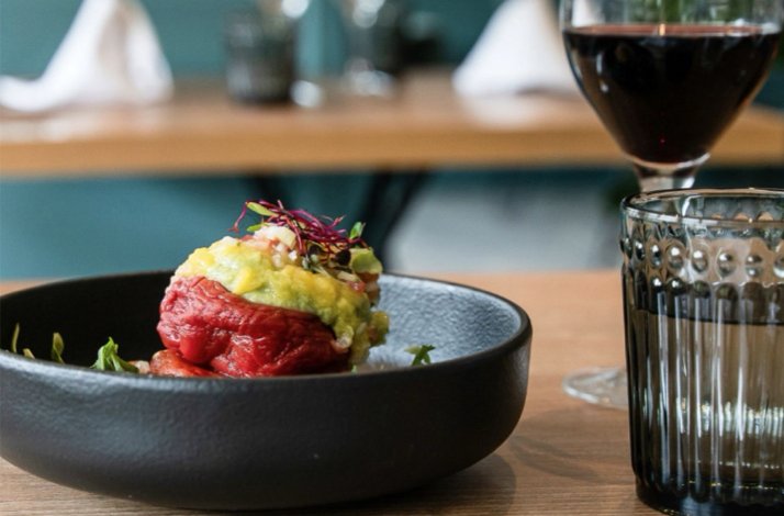 A delicious dish at Hotel ARTIEM Asturias.