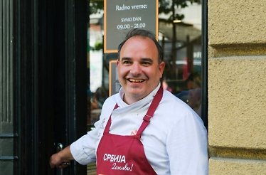 Promotional photo of Master Chef Krsto Radović