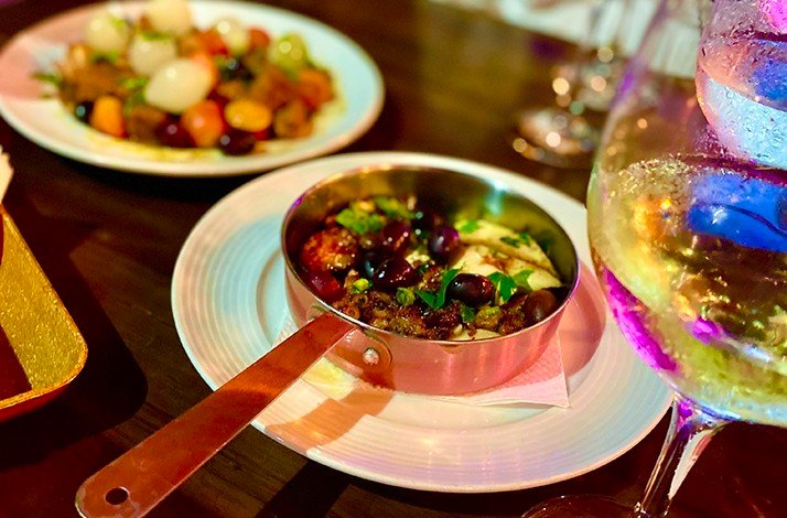 One of the dishes served at thoughtfully curated bars in Copacabana and Leme.