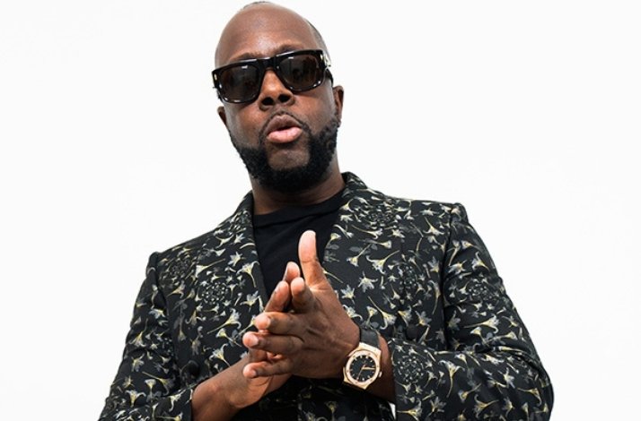 Close shot from Wyclef Jean