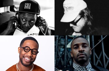 Chris Dave, Marcus King, Corey Henry, DJ Ginyard collage.