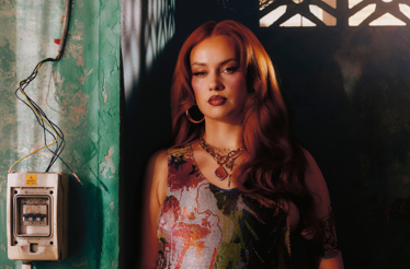 Promotional banner with British-Colombian singer-songwriter Sasha Keable.