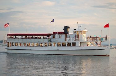 Sail into the sunset over Boston Harbor