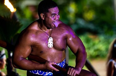 Toa Luau at Waimea Valley.