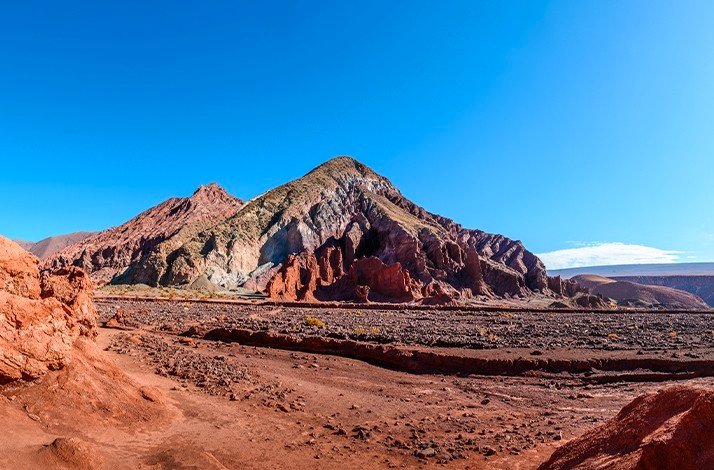 Valle del Arcoiris in San Pedro de Atacama, Antofagasta, Chile.