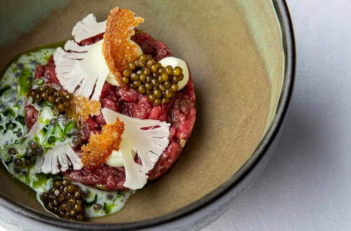 One of the delicious dishes at Restaurant Eckert.