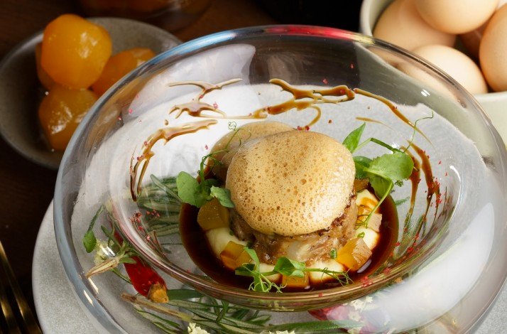 One of the dishes served at Cafe BAU.