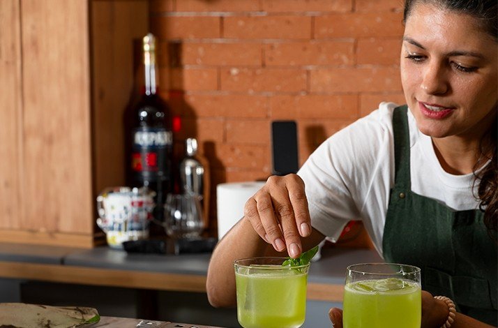 Renowned Brazilian bartender Adriana Pino.