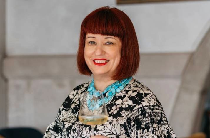 Daniela Kramarić, owner of Restaurant Plavo podrum.