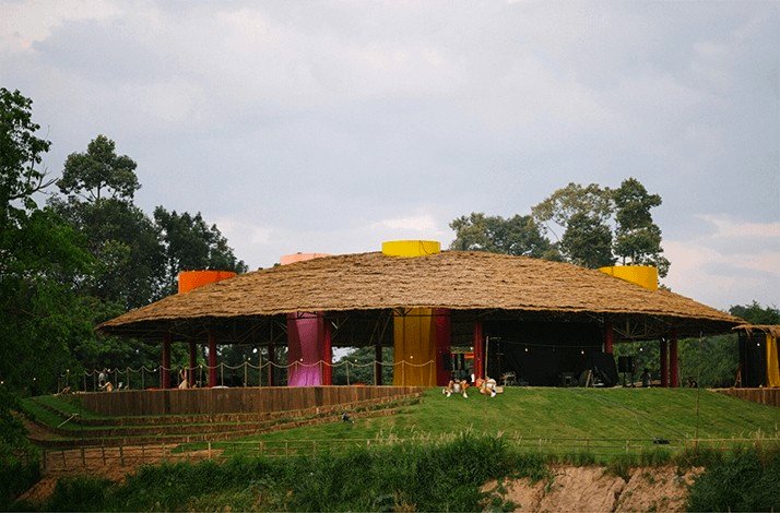 A scenic view at the Wonderfruit festival, Thailand.