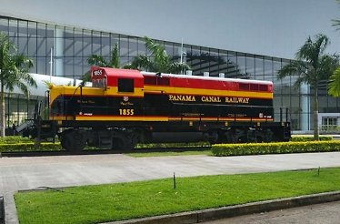 The Panama Canal Railway is a scenic train ride linking Colon and Panama.