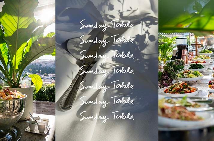 The promotional poster for Sunday Table