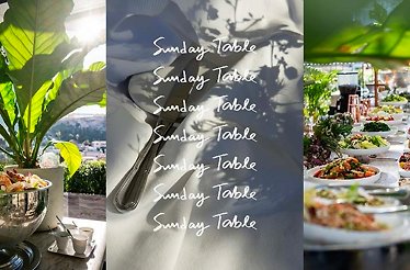 The promotional poster for Sunday Table