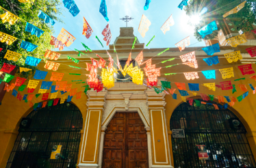 The exterior of Frida Kahlo Museum