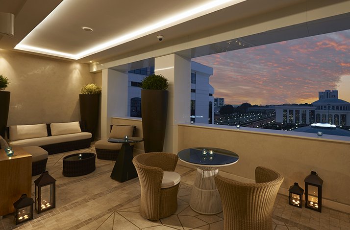 The premium installations at Hyatt Regency Tashkent.