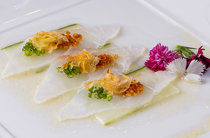 Nobu's signature dishes from the executive chef