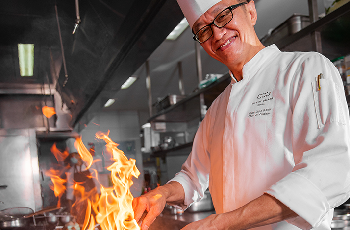 Crystal Dragon's Executive Chef Chan Choon Kean.
