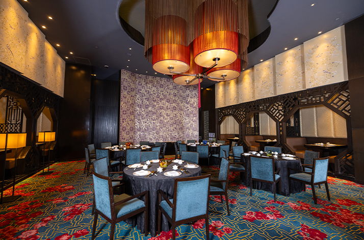 Crystal Dragon, a premium Chinese restaurant located in the NÜWA hotel tower at the City of Dreams Manila in Parañaque, Philippines.