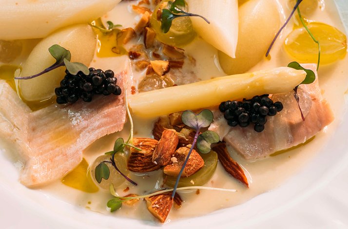 A dish ready to be served.
