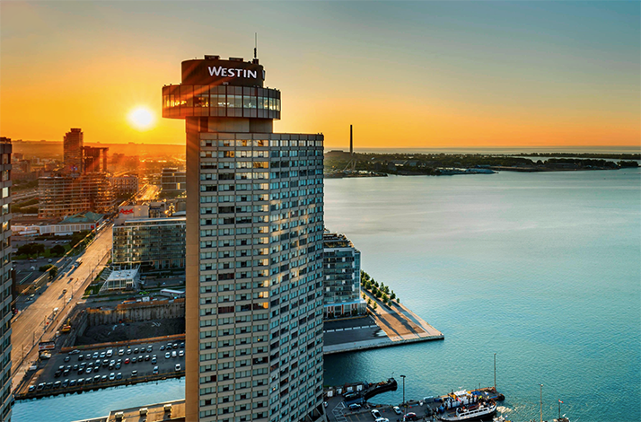 Westin hotel in Toronto, Canada.
