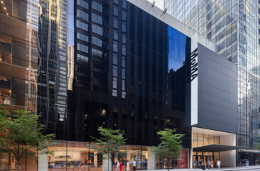 Museum of Modern Art building exterior in New York.