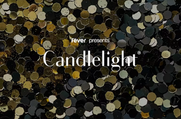 The promotional banner for the Candlelight presented by Fever.